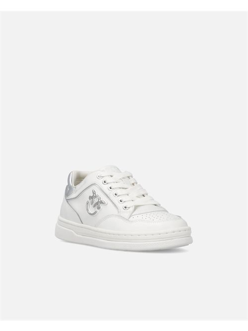 Sneakers in pelle con logo Love Birds PINKO | SS0159P001ZI6